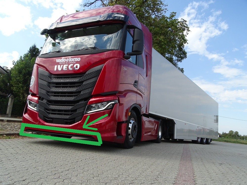 Prelungire bara inferioara IVECO S-WAY cod 5802303226