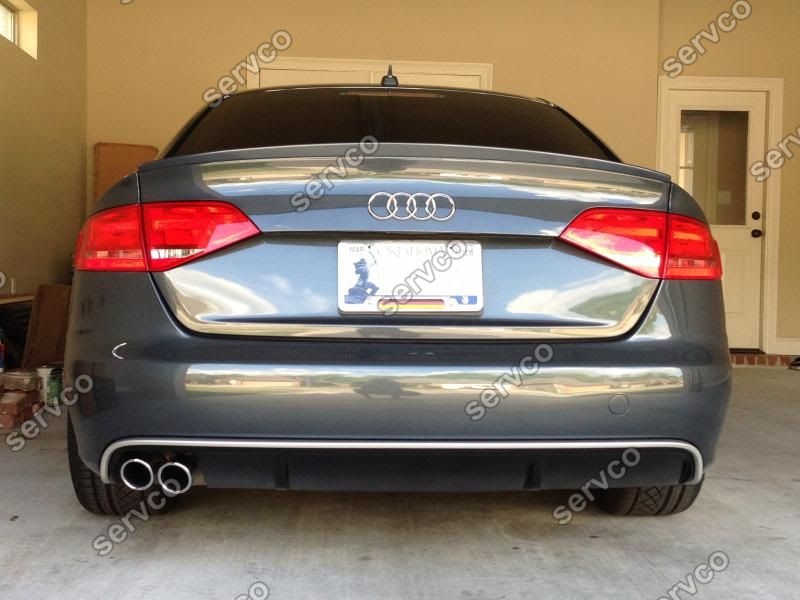 Prelungire bara spate Audi A4 B8 Avant Sline S Line RS4 S4 ver. 2