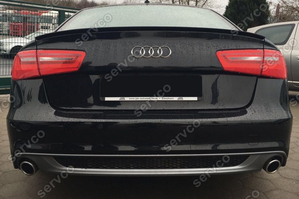 Prelungire bara spate Audi A6 4G C7 2011 2014 ABT Sline Sedan ver1