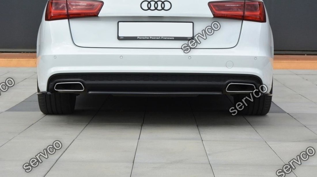 Prelungire bara spate Audi A6 C7 4G Avant S-line FL 2014- 2018 v2