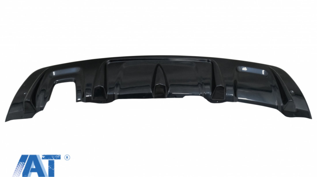 Prelungire Bara Spate compatibil cu DACIA Duster 4x4 / 4x2 (2010-2017) Negru Lucios