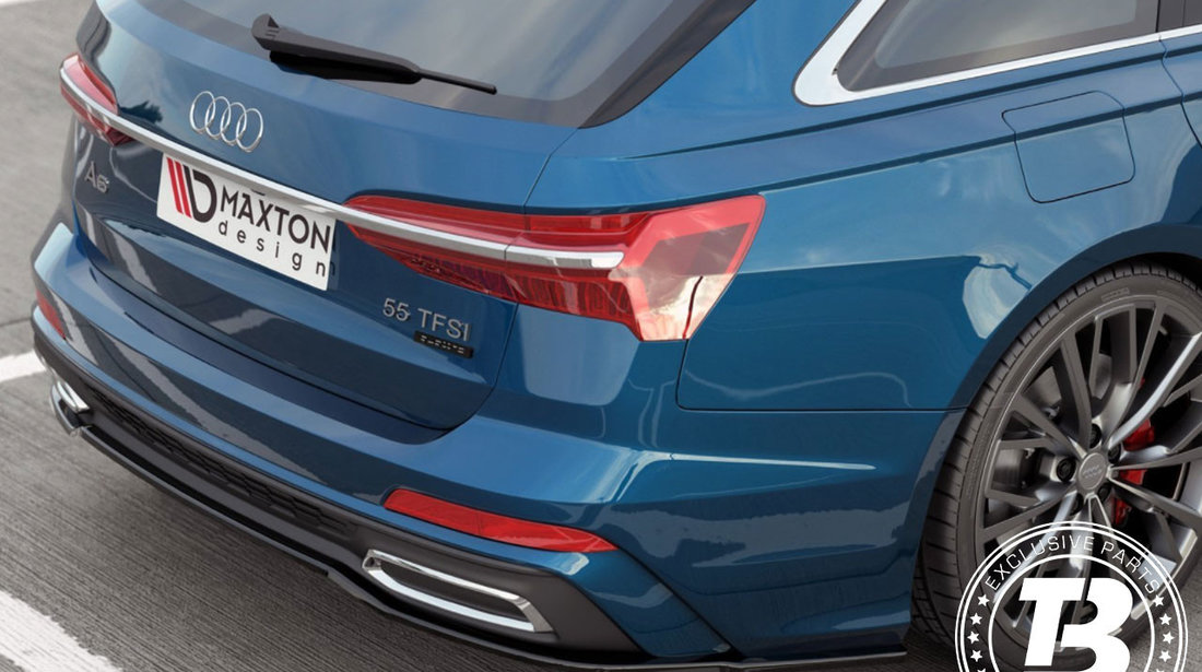 Prelungire bara spate compatibila cu Audi A6 C8 S-line (18-21) Maxton Design