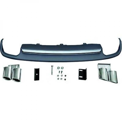 Prelungire Bara Spate Difuzor Audi A4 Avant (8K5, B8) 11-15 S4-OPTIK, 1019257