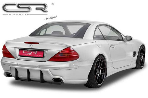 Prelungire Bara Spate Difuzor Mercedes Benz SL-Klasse R230 toate variantele auer AMG 10/2001-2008 HA...