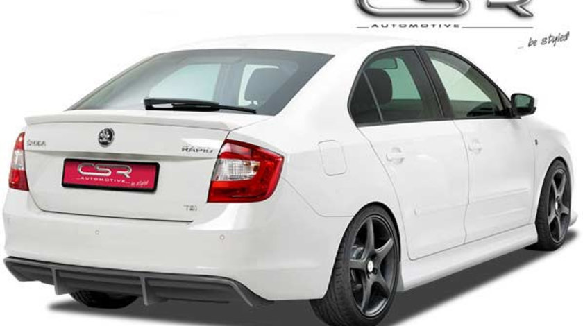 Prelungire Bara Spate Difuzor Skoda Rapid nu si pentru varianta passend fr Spaceback ab 2012 HA088