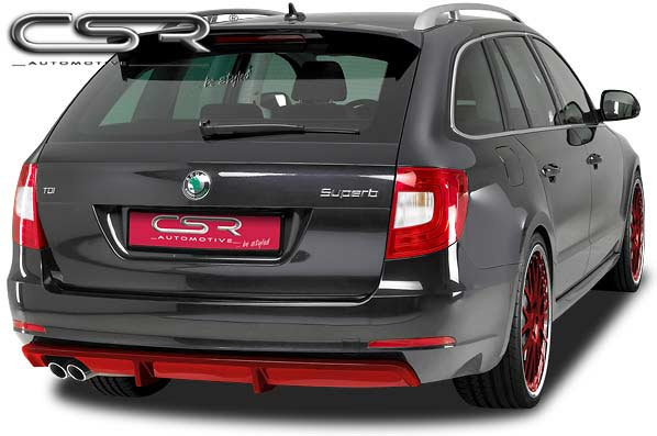 Prelungire Bara Spate Difuzor Skoda Superb II 3T Limo,Kombi 2008-2015 HA074