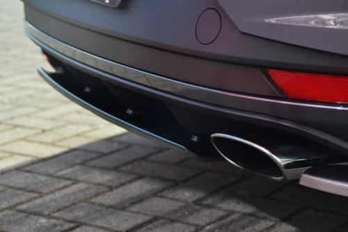 Prelungire bara spate fusta difuzor difusser partea centrala plastic ABS doar pentru pentru Cupra + ...