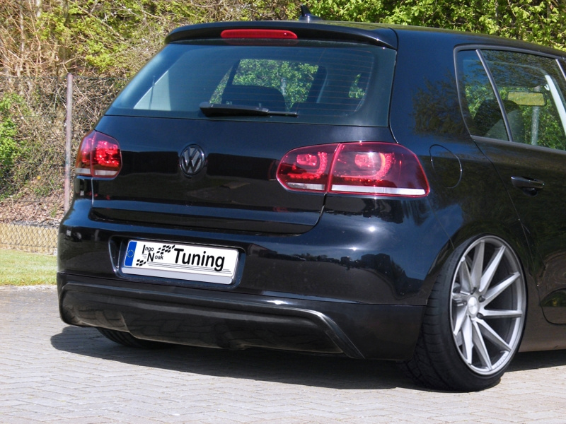 Prelungire bara spate fusta Golf 6 Limousine im R-Look pentru VW Golf 6, Typ.1K 2008-2013 pentru toate variantele se potriveste . nu se potriveste pe Golf Plus cod produs INE-280045-2-ABS