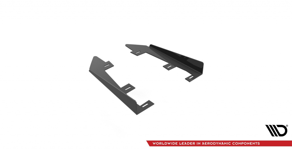 Prelungire Bara Spate Lip Lateral Splitter BMW 4 M-Pack G22 BM4G22MPACKCNC-RSF1G