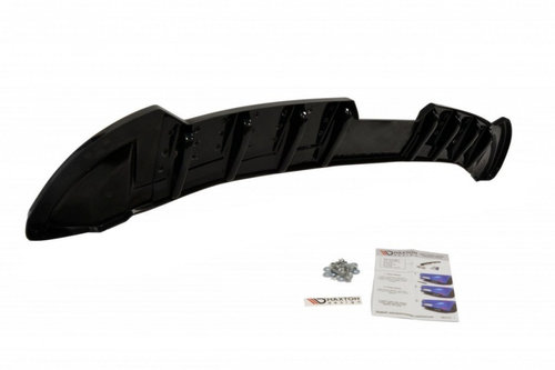 Prelungire Bara Spate Lip Splitter SEAT IBIZA 4 SPORTCOUPE (PREFACE) - cu vertical bara SE-IB-4-SC-R...