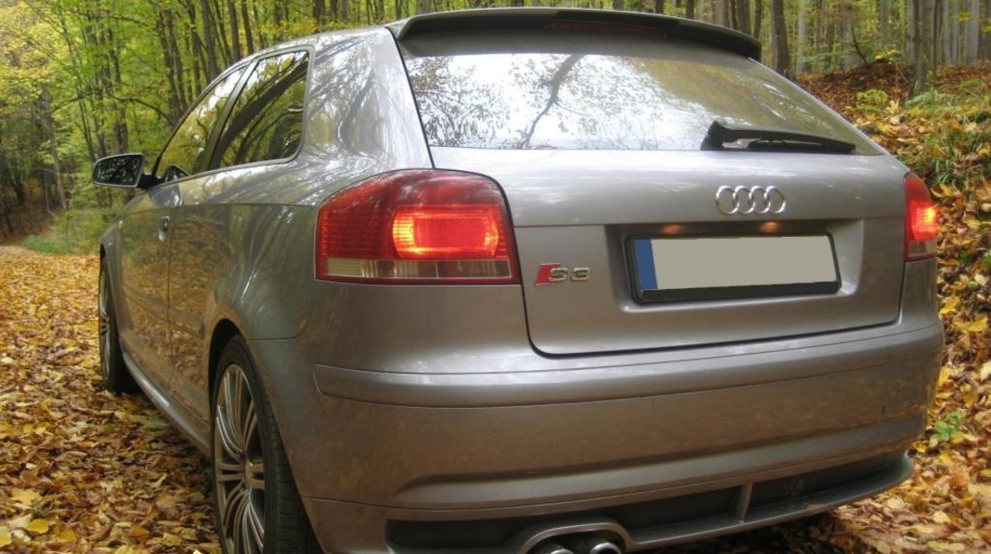 Prelungire bara spate spoiler audi A3 S3 8P