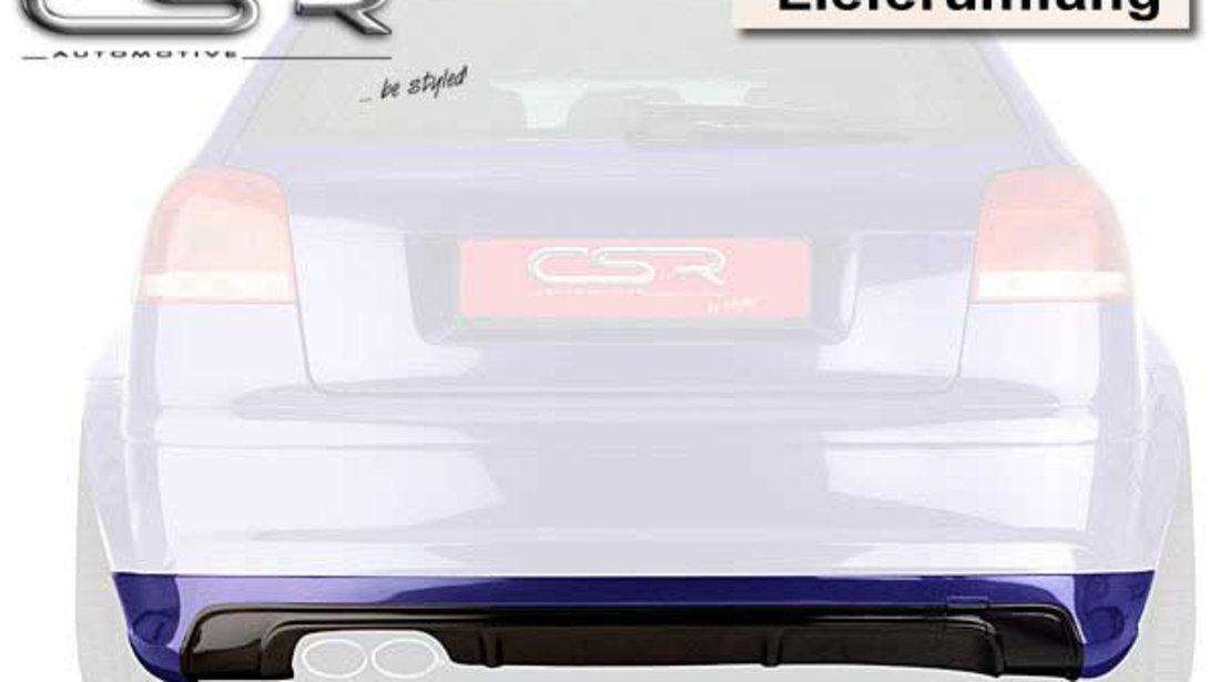 Prelungire bara spate Spoiler Difuzor Audi A3 8P 03/03-4/08 CSR-HA015