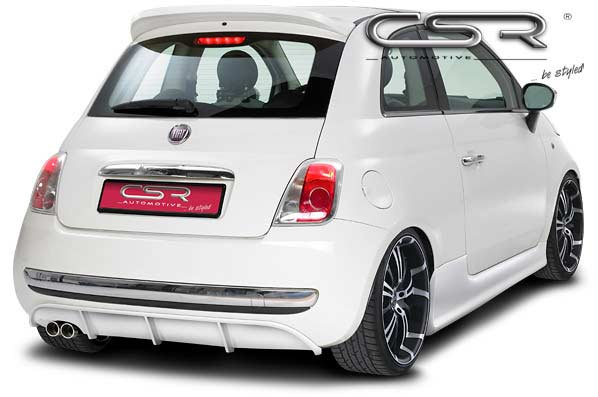 Prelungire bara spate Spoiler Difuzor Fiat 500 ab 2007 CSR-HA087