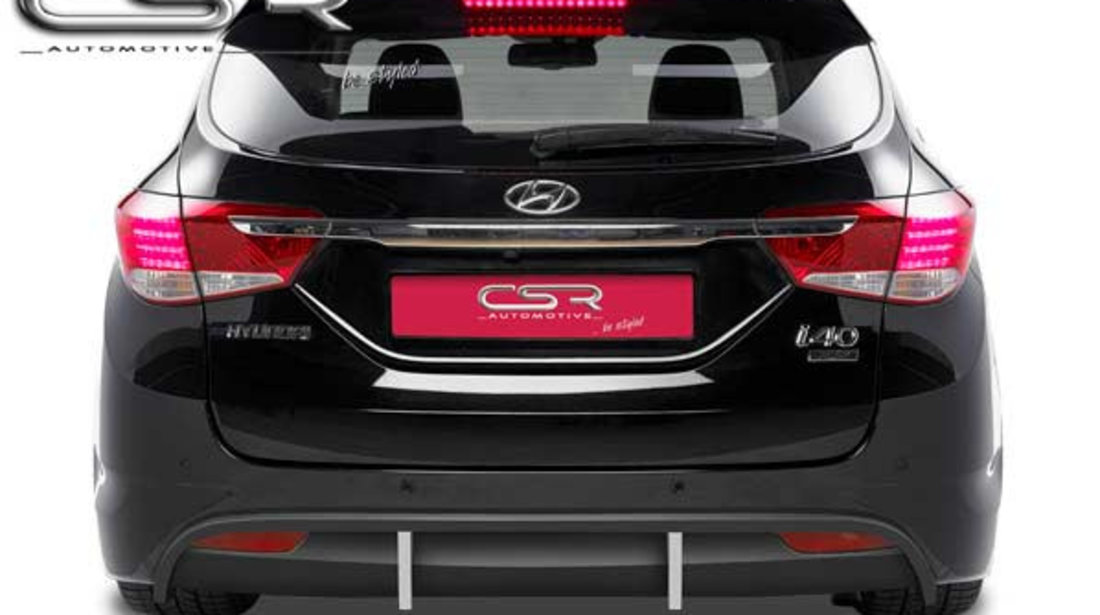 Prelungire bara spate Spoiler Difuzor Hyundai I40 ab 2011 CSR-HA117