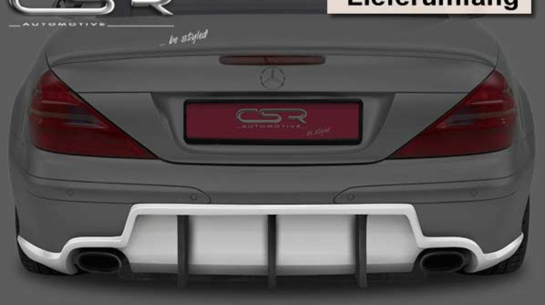 Prelungire bara spate Spoiler Difuzor Mercedes Benz SL-Klasse R230 10/2001-2008 CSR-HA104