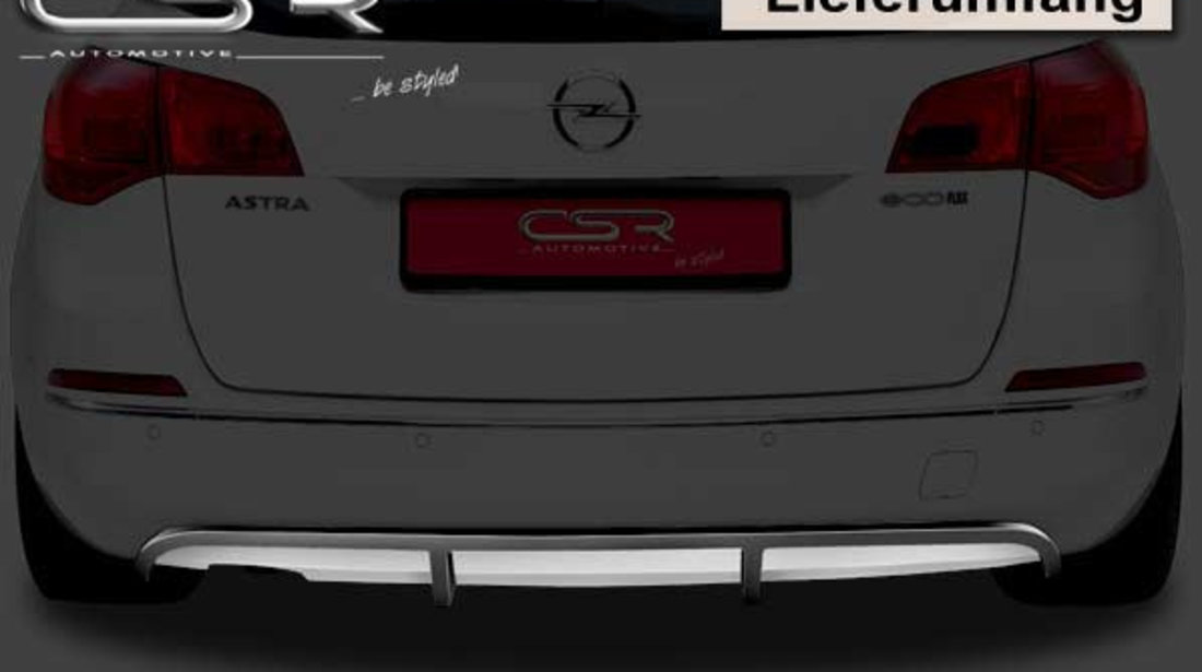 Prelungire bara spate Spoiler Difuzor Opel Astra J ab 2010 CSR-HA107