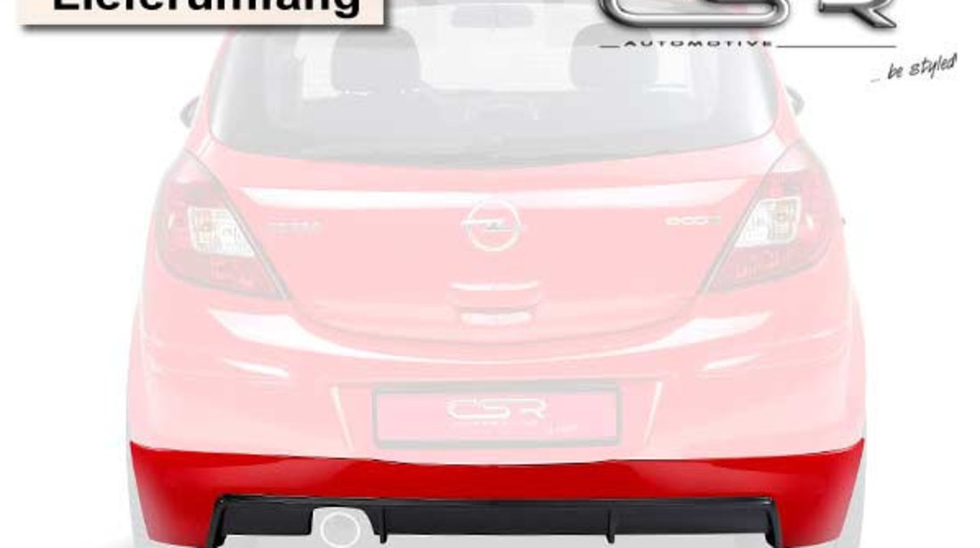 Prelungire bara spate Spoiler Difuzor Opel Corsa D ab 2006 CSR-HA054