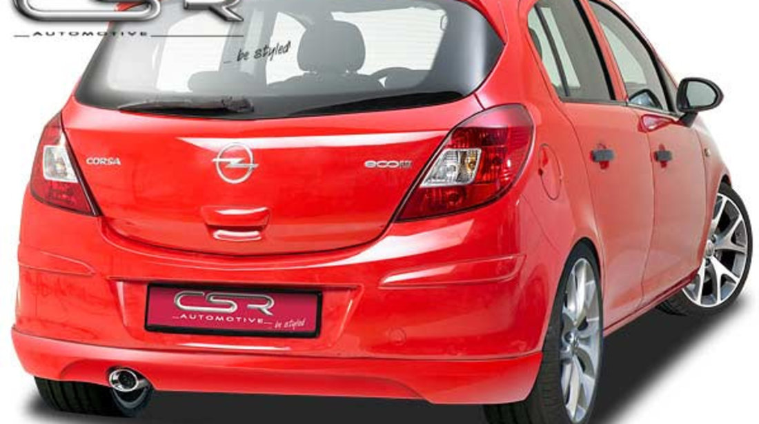 Prelungire bara spate Spoiler Difuzor Opel Corsa D ab 2006 CSR-HA077