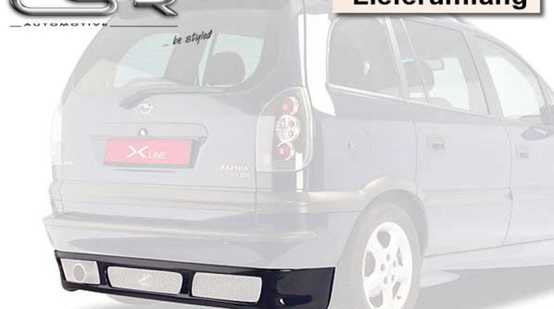 Prelungire bara spate Spoiler Difuzor Opel Zafira A 1999-2005 CSR-HA006