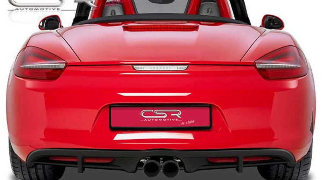 Prelungire bara spate Spoiler Difuzor Porsche Boxster 981 / Cayman 981c ab 2012 (Boxster) / ab 2013 (Cayman) CSR-HA118
