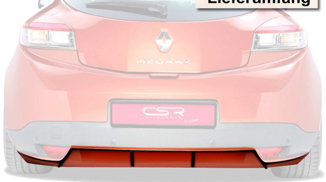 Prelungire bara spate Spoiler Difuzor Renault Megane 2009-2012 CSR-HA125