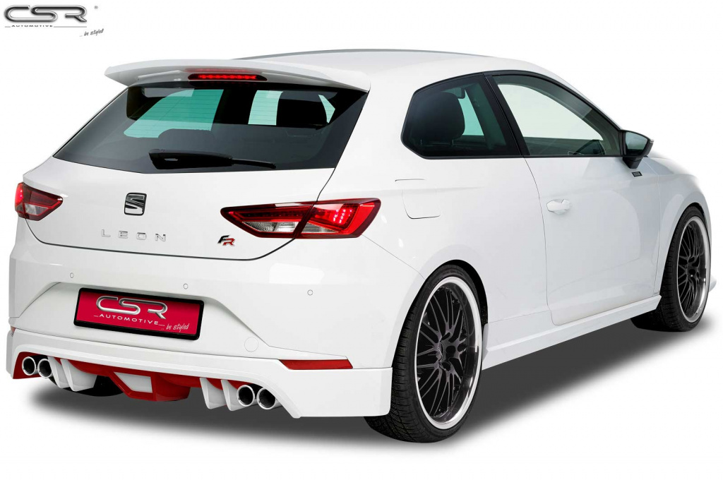 Prelungire bara spate Spoiler Difuzor Seat Leon III Typ 5F ab 2012 CSR-HA111