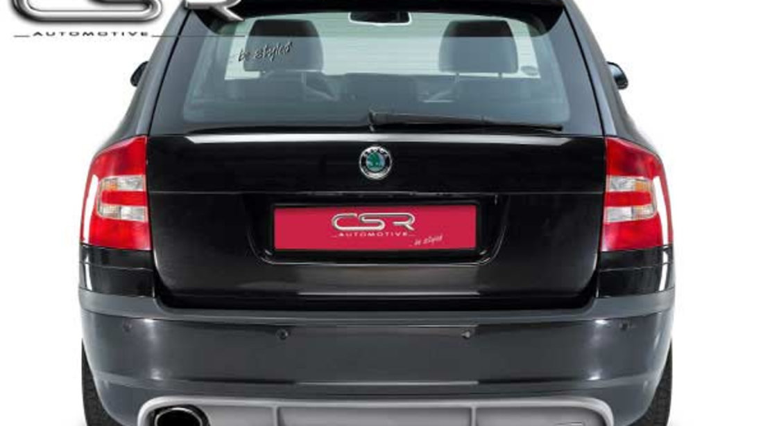 Prelungire bara spate Spoiler Difuzor Skoda Octavia II 1Z 2004-2009 CSR-HA036