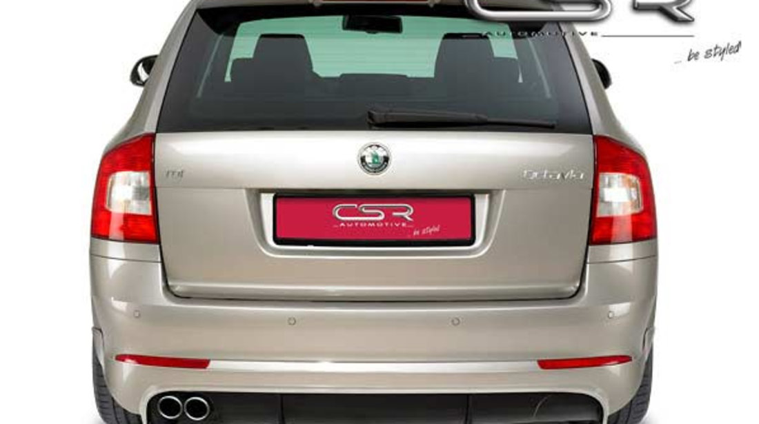 Prelungire bara spate Spoiler Difuzor Skoda Octavia II 1Z ab 2009 CSR-HA068