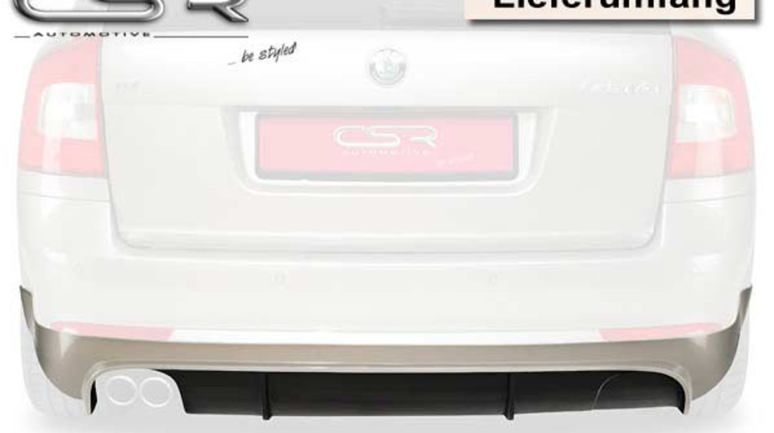 Prelungire bara spate Spoiler Difuzor Skoda Octavia II 1Z ab 2009 CSR-HA068