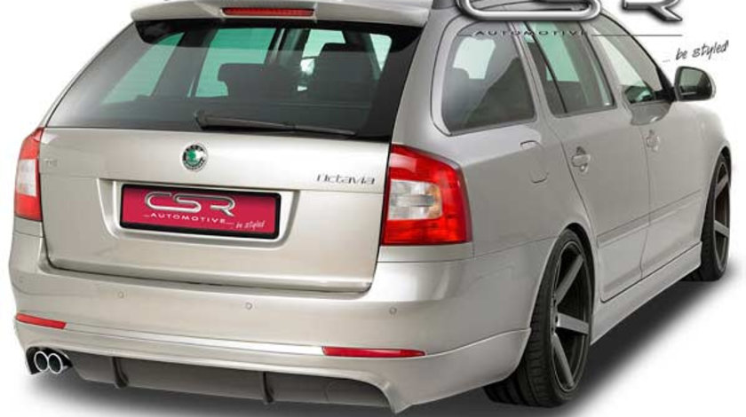 Prelungire bara spate Spoiler Difuzor Skoda Octavia II 1Z ab 2009 CSR-HA068