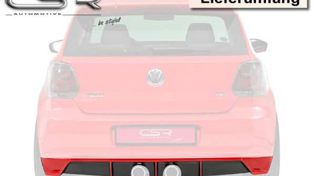 Prelungire bara spate Spoiler Difuzor VW Polo 5 Typ 6R 2009-5/2014 CSR-HA035B