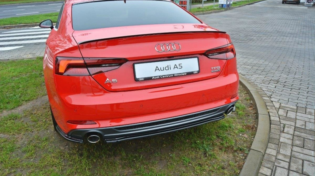 Prelungire Centrala Bara Spate Difuzor Audi A5 F5 S-Line ( fara vertical bara) AU-A5-2-S line-RD1G