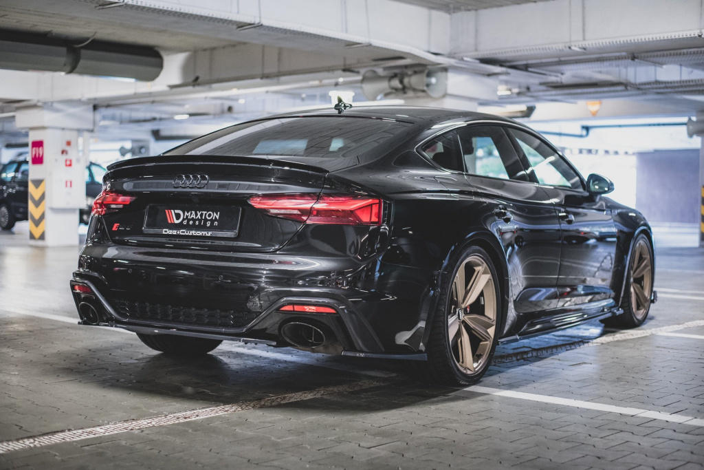 Prelungire Centrala Bara Spate Difuzor Audi RS5 F5 Facelift AU-RS5-2F-RD1T