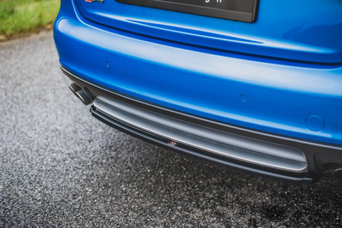 Prelungire Centrala Bara Spate Difuzor Audi S4 / A4 S-Line B8 Sedan AU-S4-B8-RD1T