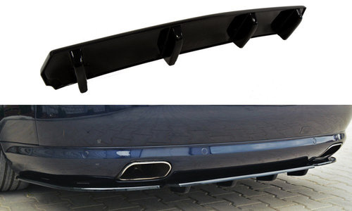 Prelungire Centrala Bara Spate Difuzor AUDI S8 D3 ( cu vertical bara) AU-S8-D3-RD1+RD2T