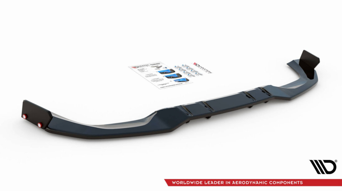 Prelungire Centrala Bara Spate Difuzor + Flaps pentru Mercedes-AMG A45 S ME-A-177-45-RD1C+RD2C+RSF