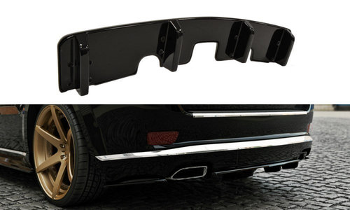 Prelungire Centrala Bara Spate Difuzor Jeep Grand Cherokee WK2 Summit FACELIFT ( cu a vertical bar) ...