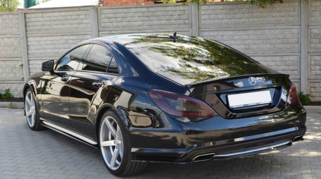 Prelungire Centrala Bara Spate Difuzor MERCEDES CLS C218 ( fara a vertical bar) AMG LINE ME-CLS-218-RD1T