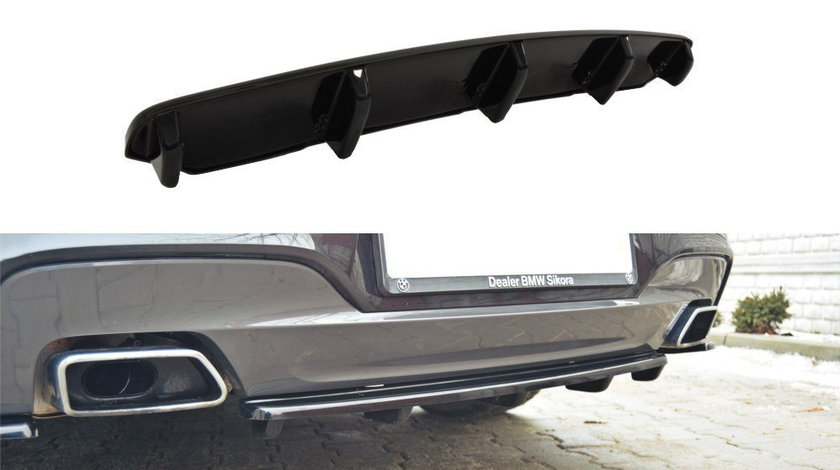 Prelungire Centrala Bara Spate Difuzor pentru BMW 6 Gran Coup? MPACK ( cu a vertical bar) BM-6-06-GC-M-PACK-RD1+RD2C