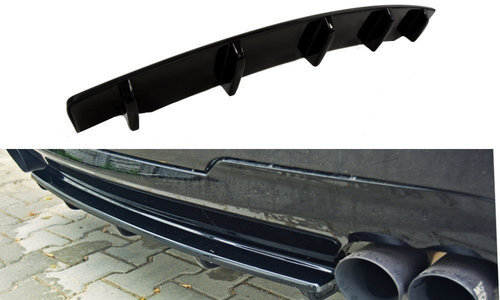 Prelungire Centrala Bara Spate Difuzor pentru BMW 5 F11 M-PACK (fits two double exhaust ends) BM-5-1...