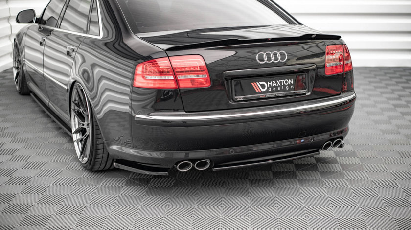 Prelungire Centrala Bara Spate Difuzor pentru Audi S8 D3 AU-S8-D3F-RD1T