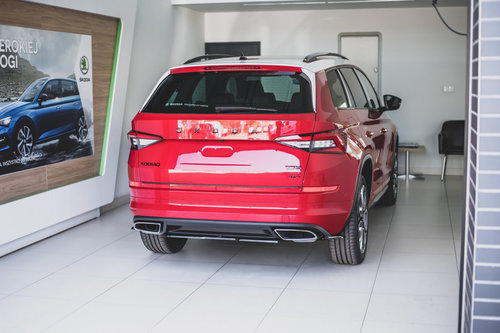 Prelungire Centrala Bara Spate Difuzor Skoda Kodiaq RS SK-KO-1-RS-RD1T