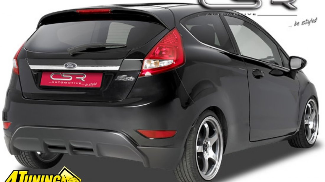 Prelungire Difusor Difuzor Spoiler Bara Ford Fiesta MK7 HA121 8 2008 9 2012 IN ST LINE DESIGN