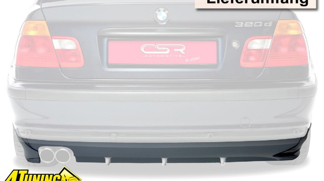 Prelungire Difusor Difuzor Spoiler Bara Spate BMW e46 limuzina limo sedan HA134 si Compact HA124