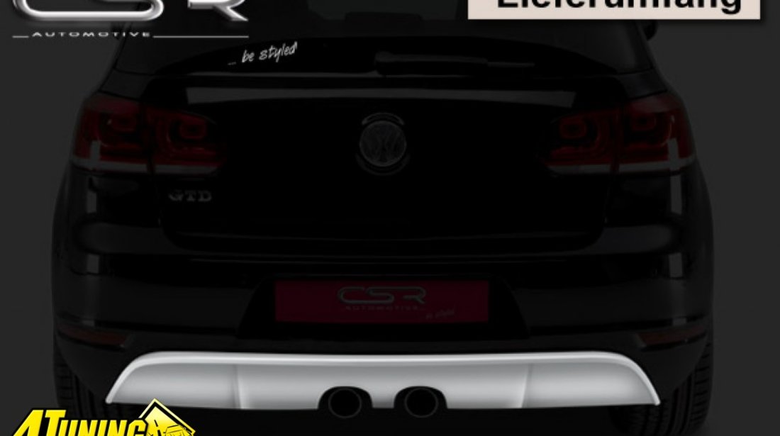 Prelungire Difusor Difuzor Spoiler Bara Spate VW Golf 6 HA010 HA044 HA057 GTI look R32 Look