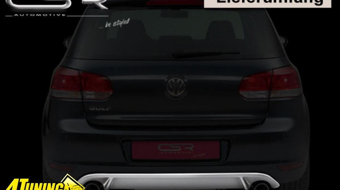 Prelungire Difusor Difuzor Spoiler Bara Spate VW Golf 6 HA010 HA044 HA057 GTI look R32 Look