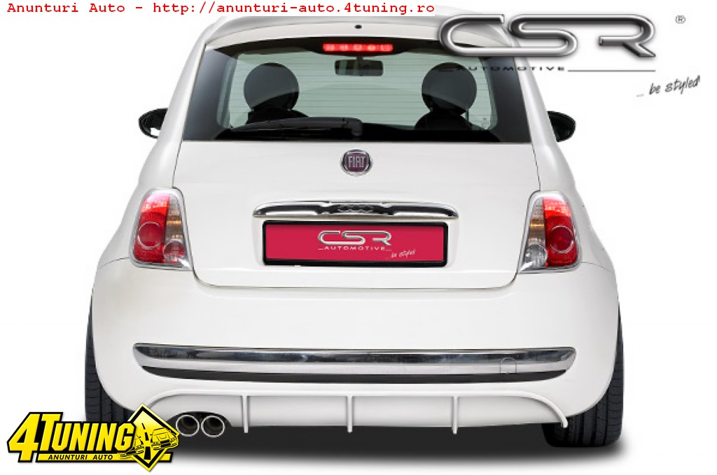 Prelungire Difusor Difuzor Spoiler Bara Spate Fiat 500 HA087