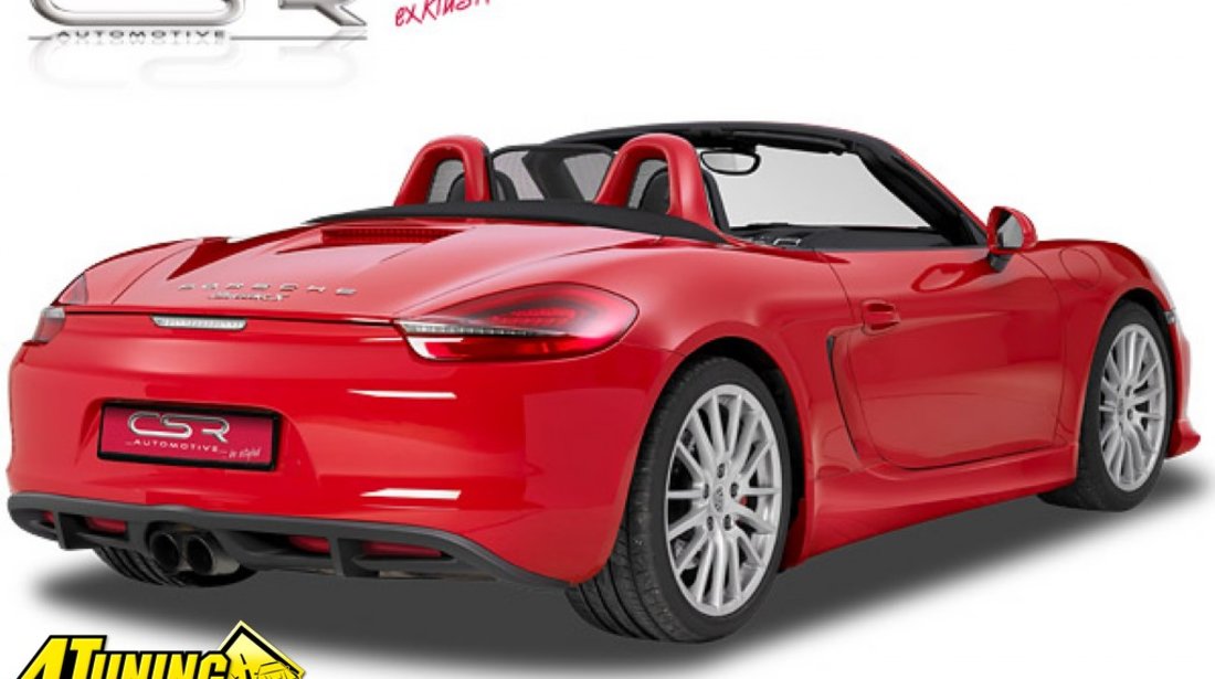 Prelungire Difusor Difuzor Spoiler Bara Spate Porsche 911 991 HA115 si Porsche Boxster 981 Cayman 981C HA118