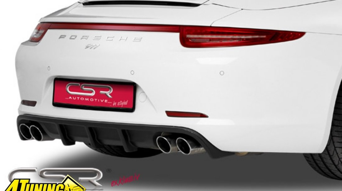 Prelungire Difusor Difuzor Spoiler Bara Spate Porsche 911 991 HA115 si Porsche Boxster 981 Cayman 981C HA118