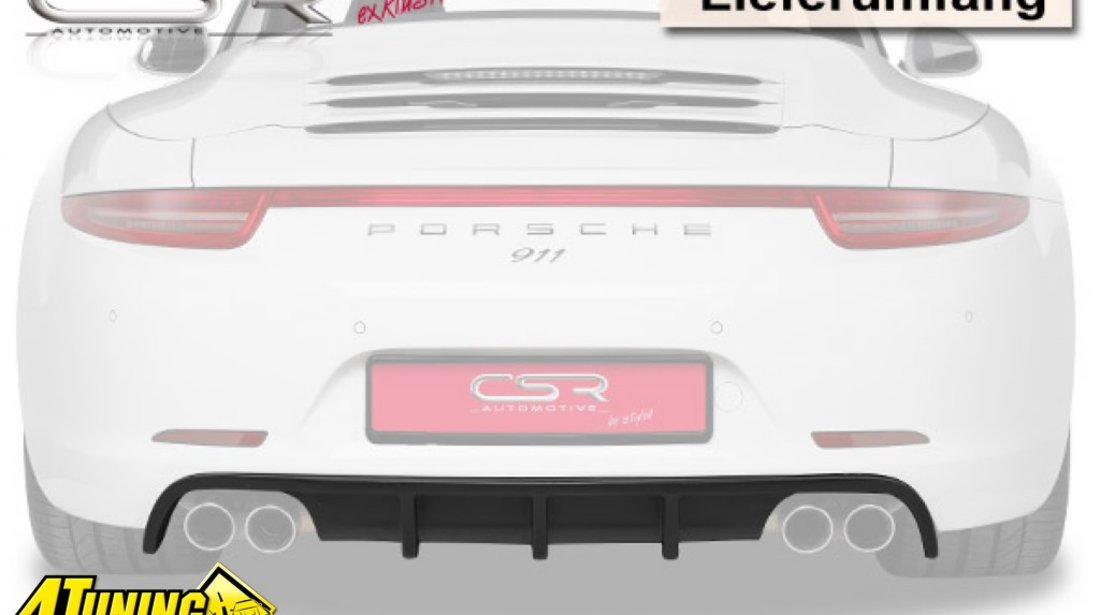 Prelungire Difusor Difuzor Spoiler Bara Spate Porsche 911 991 HA115 si Porsche Boxster 981 Cayman 981C HA118